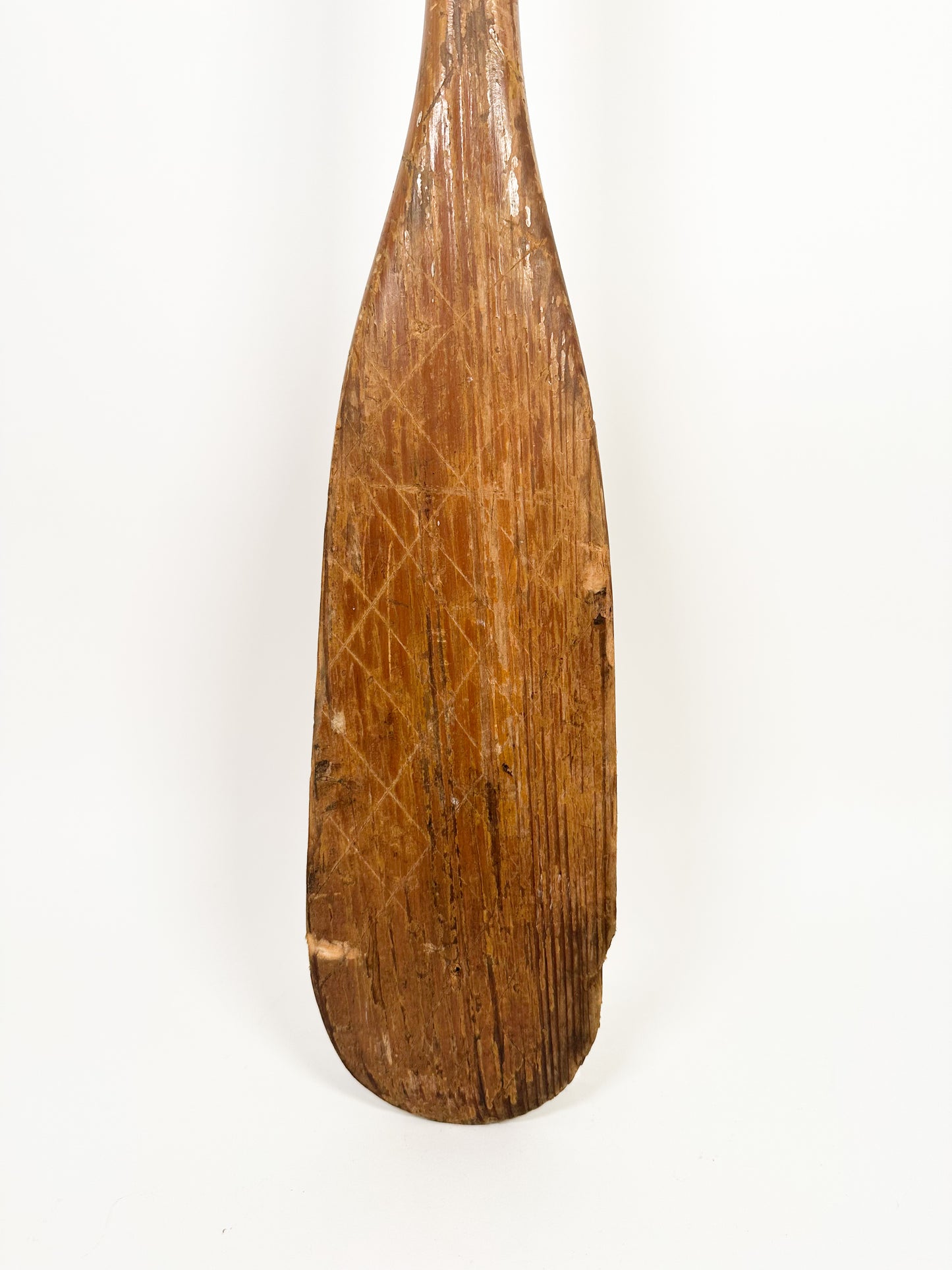 Old Aged Wood Oar