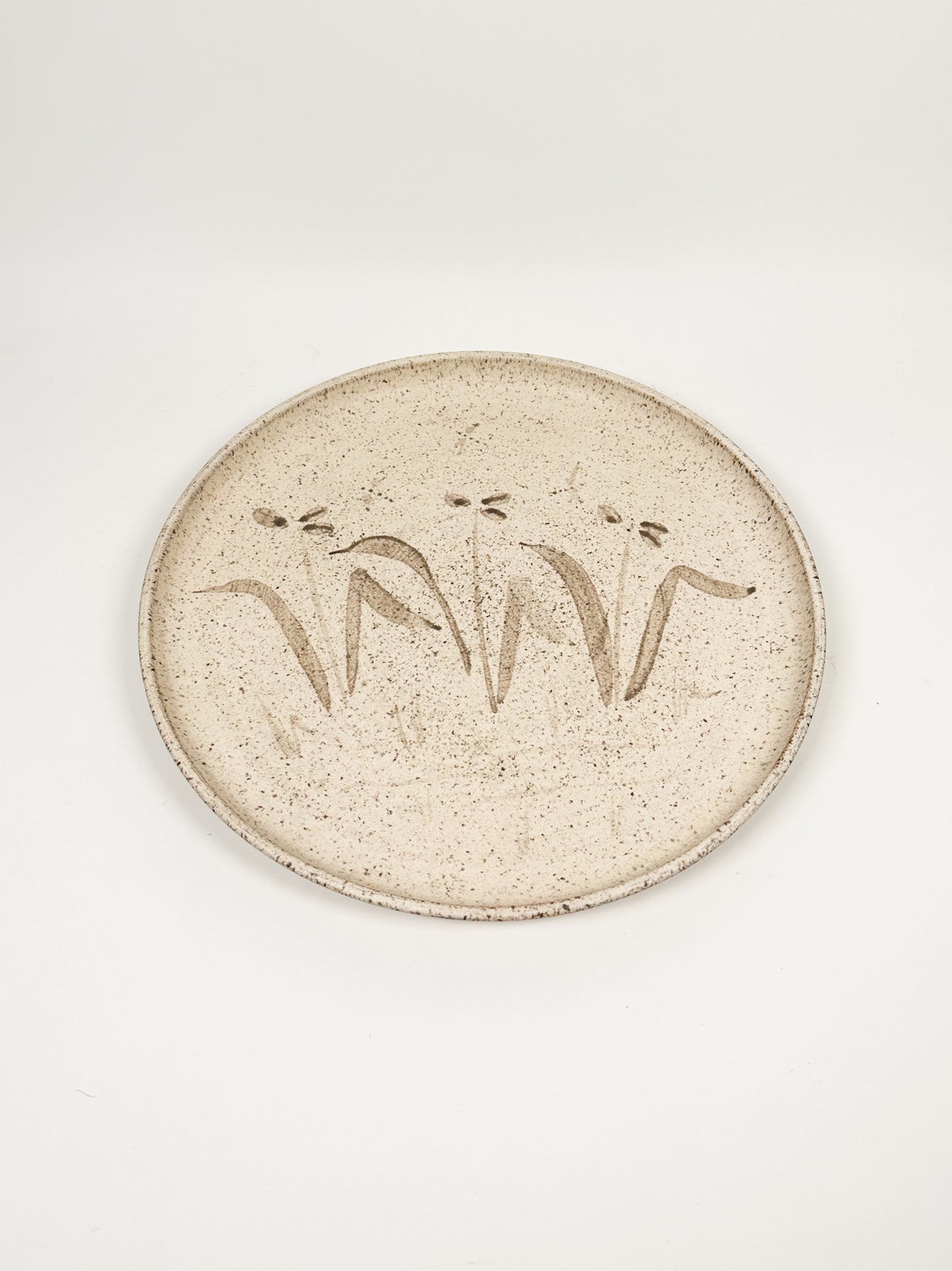 Handmade Speckled Platter