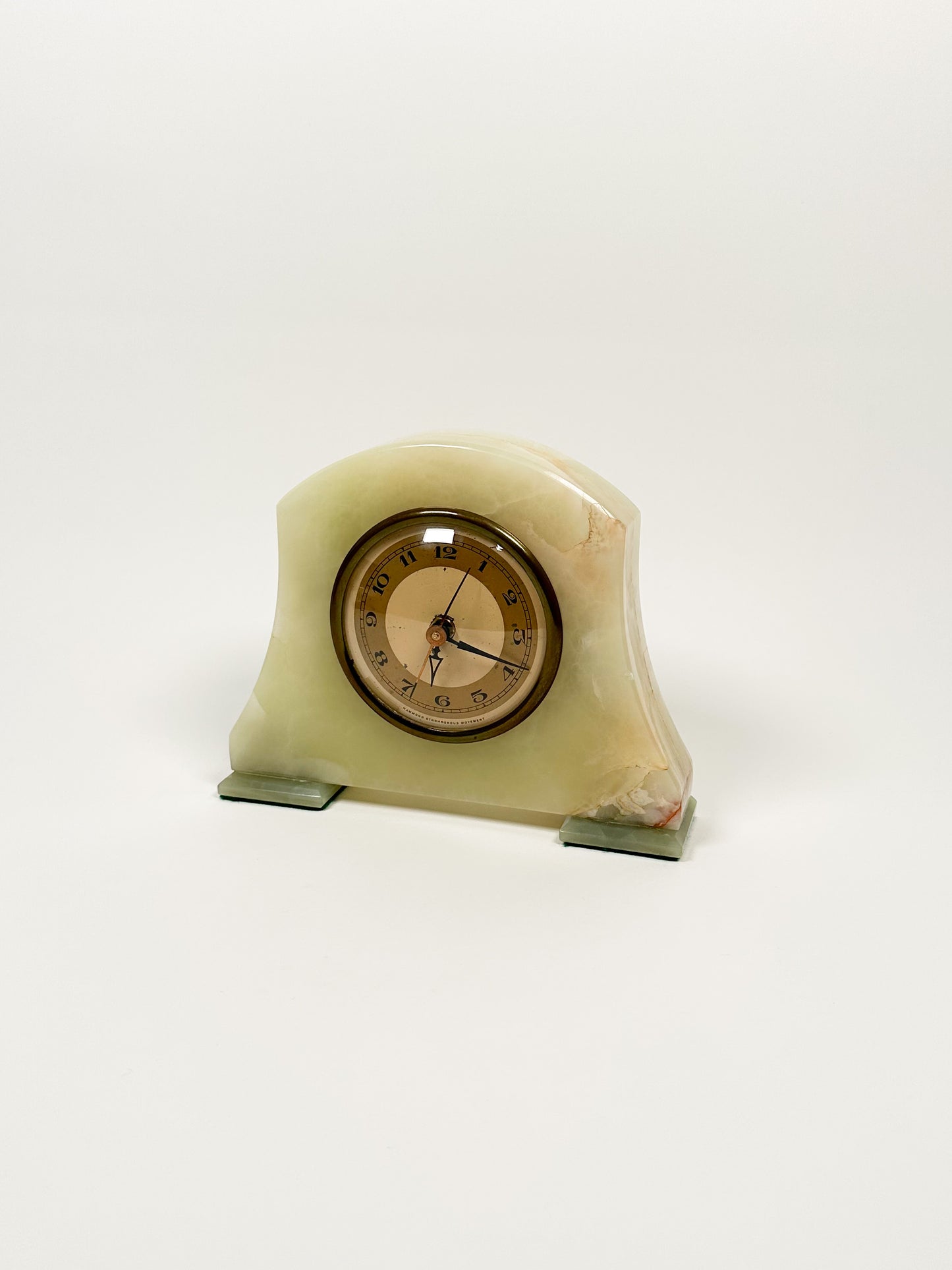 Vintage Art Deco Onyx Clock