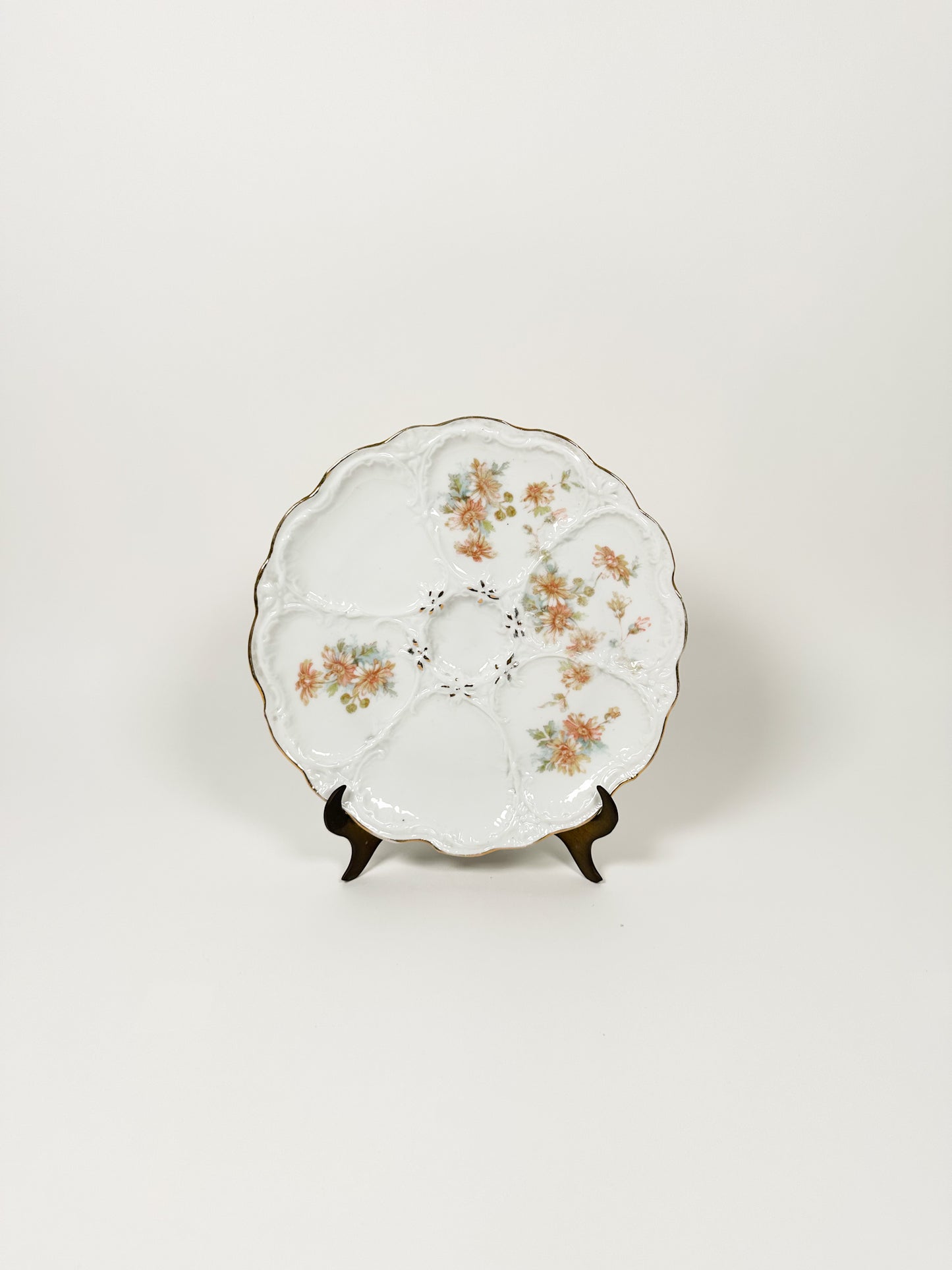 Vintage German Oyster Plate