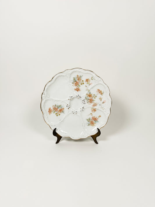 Vintage German Oyster Plate
