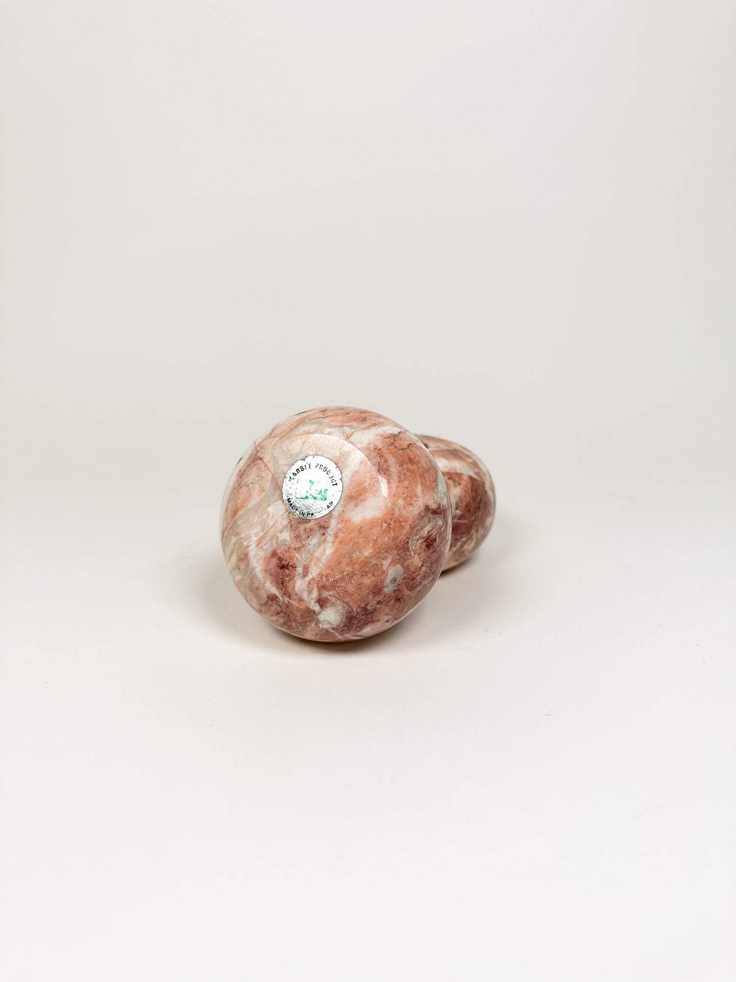 Pink Stone Candle Holders