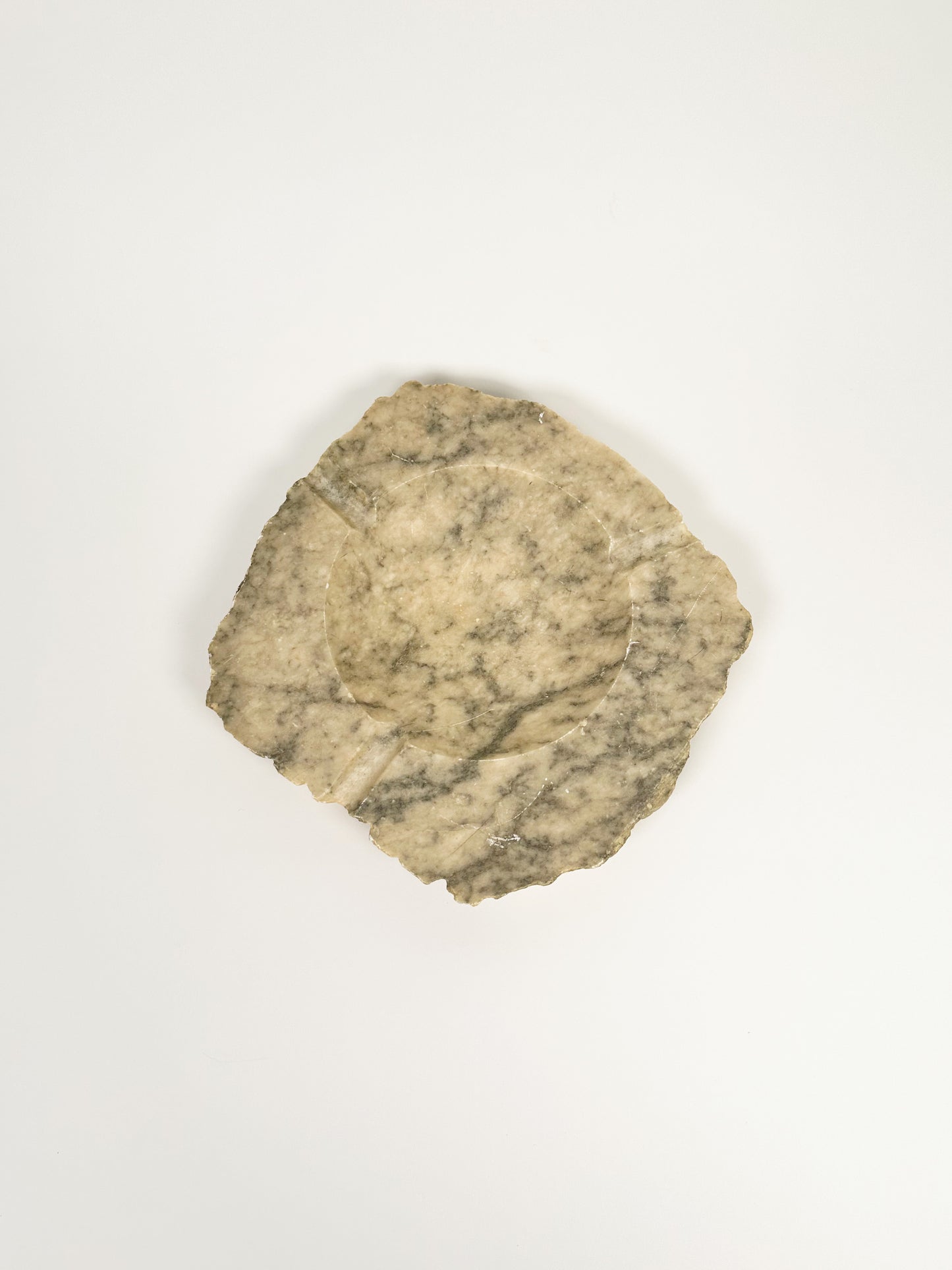 Large Italian Marble Ashtray