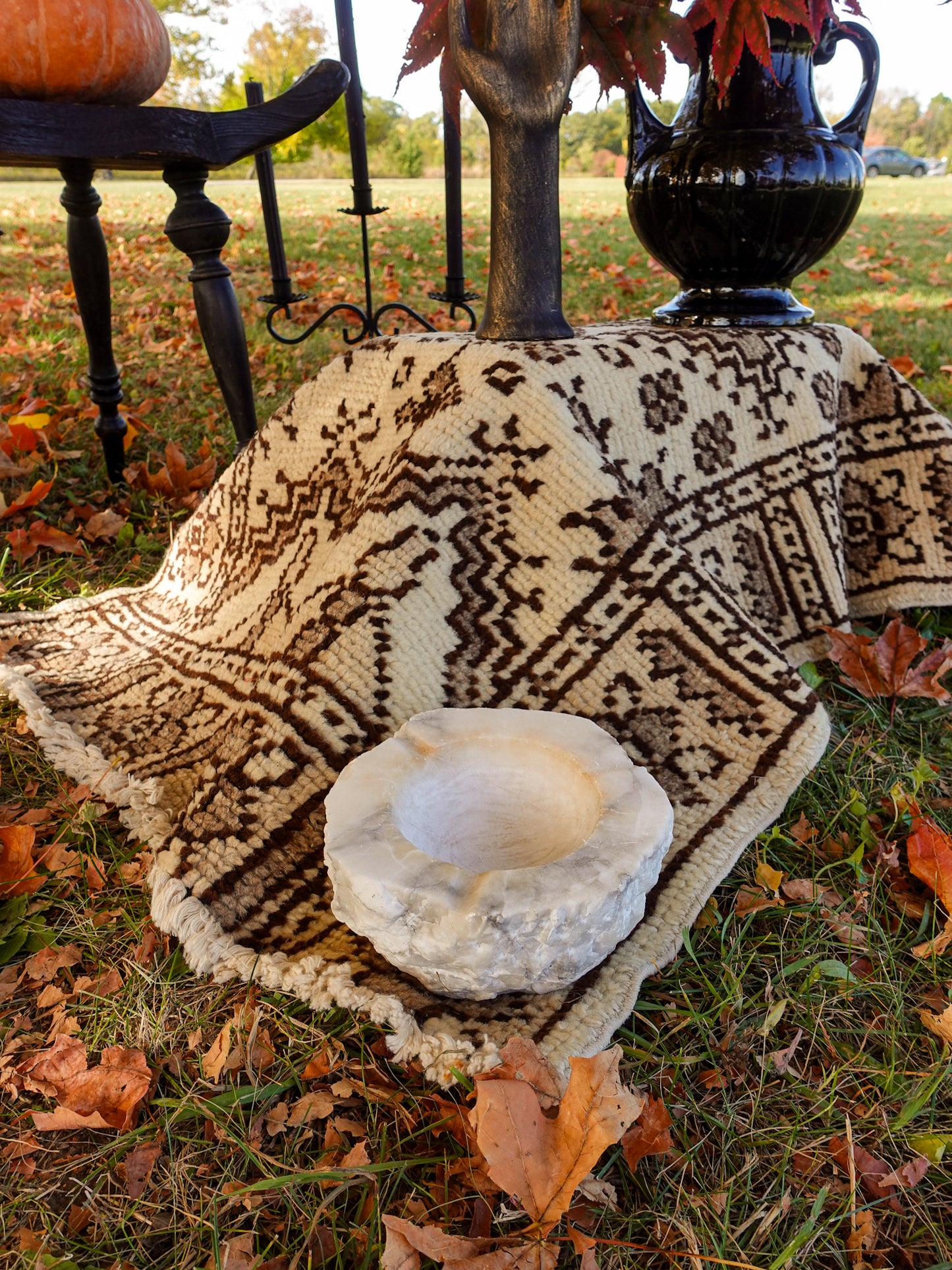 Large Stone Ashtray