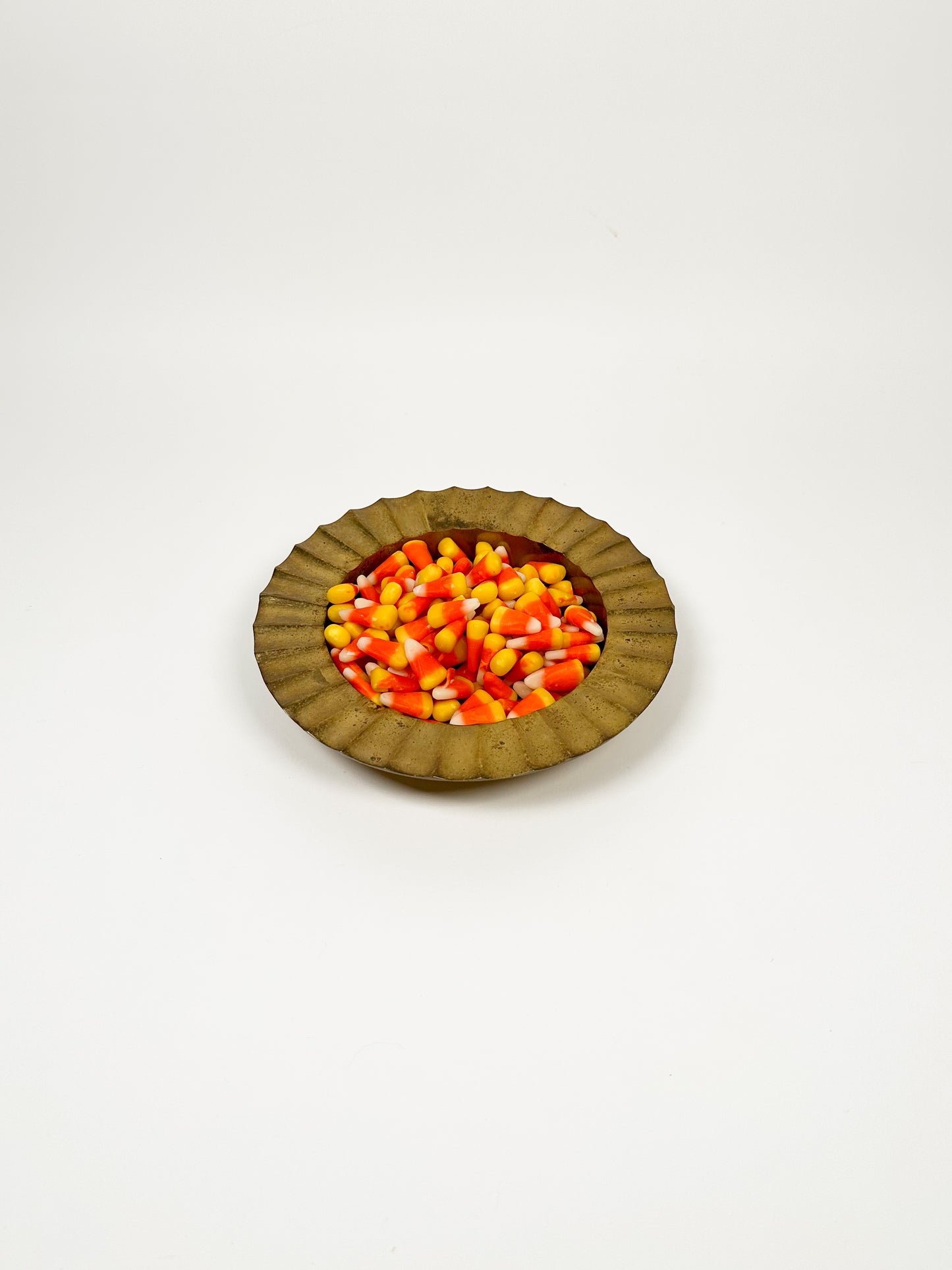 Sunburst Brass Tray