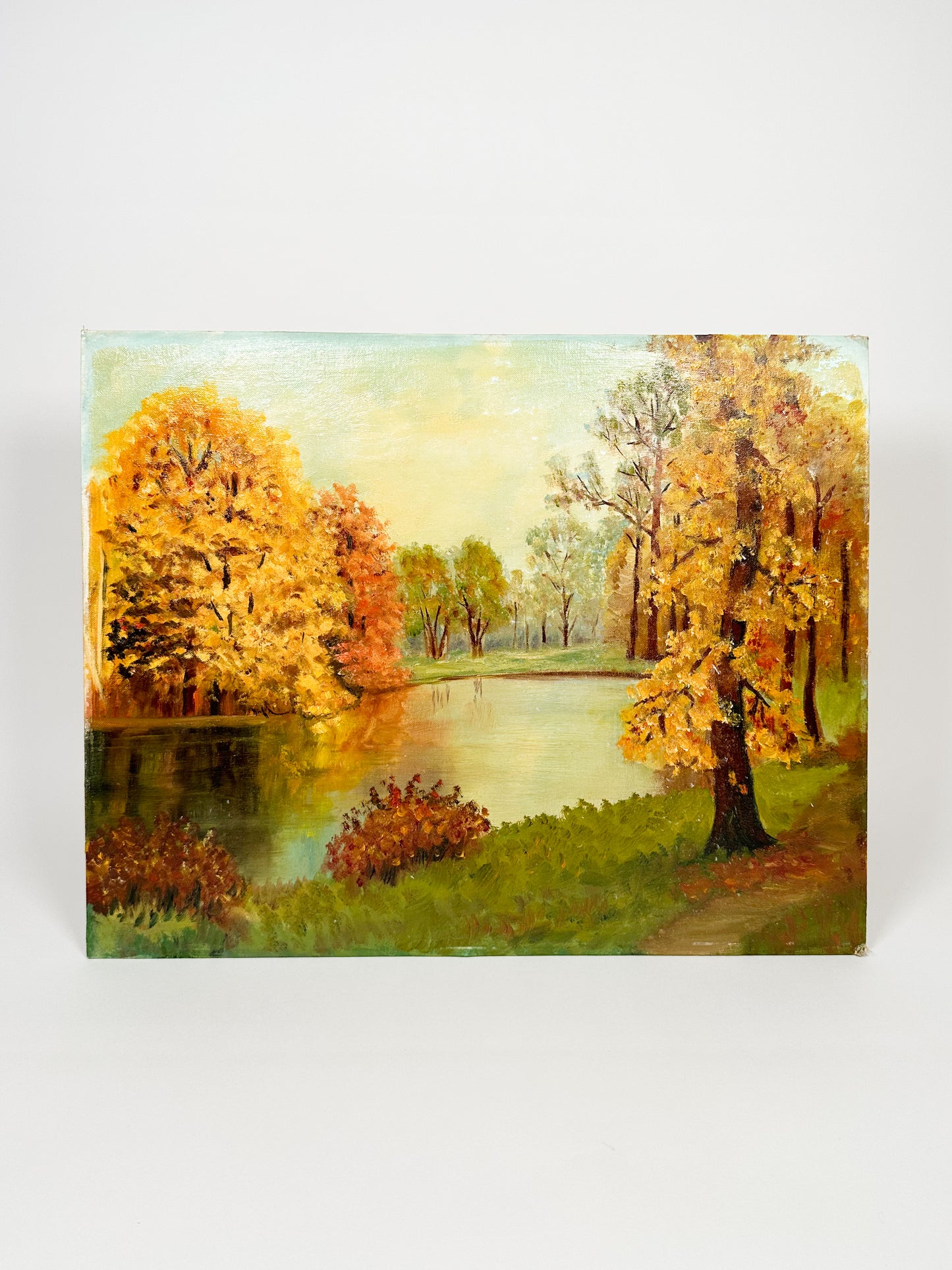 Original Fall Painting on Canvas