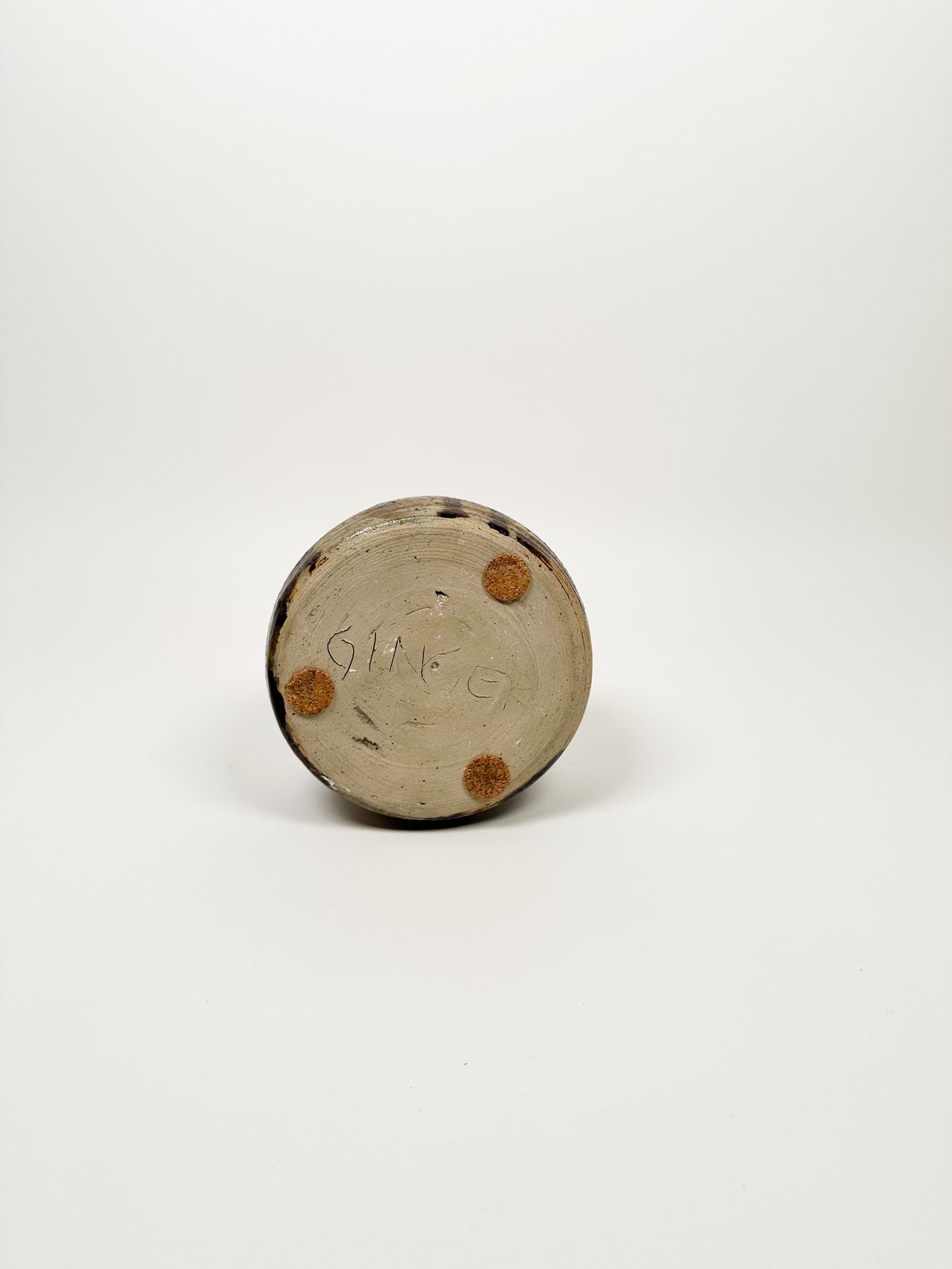 Brown Handmade Ceramic Vessel