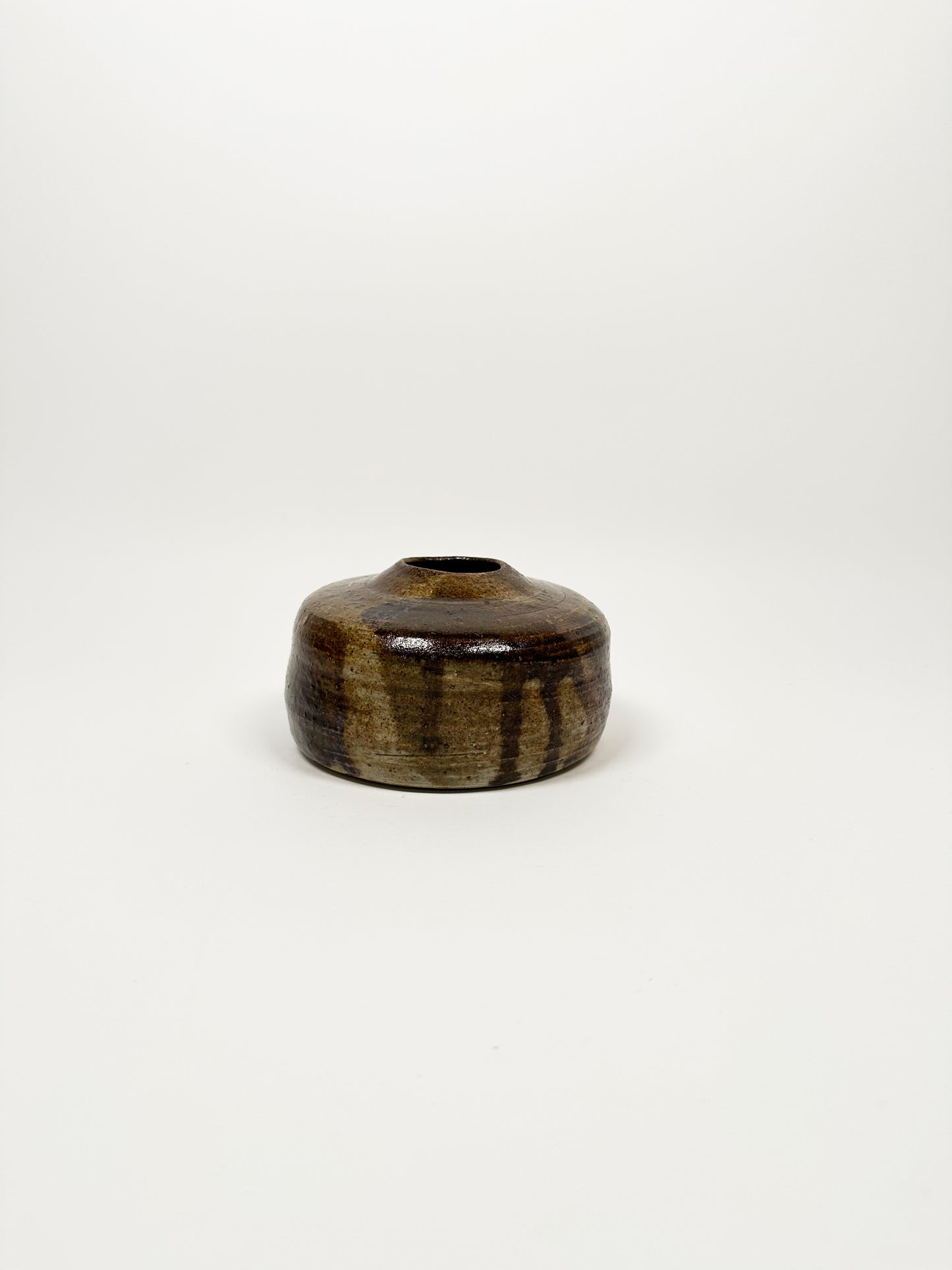 Brown Handmade Ceramic Vessel
