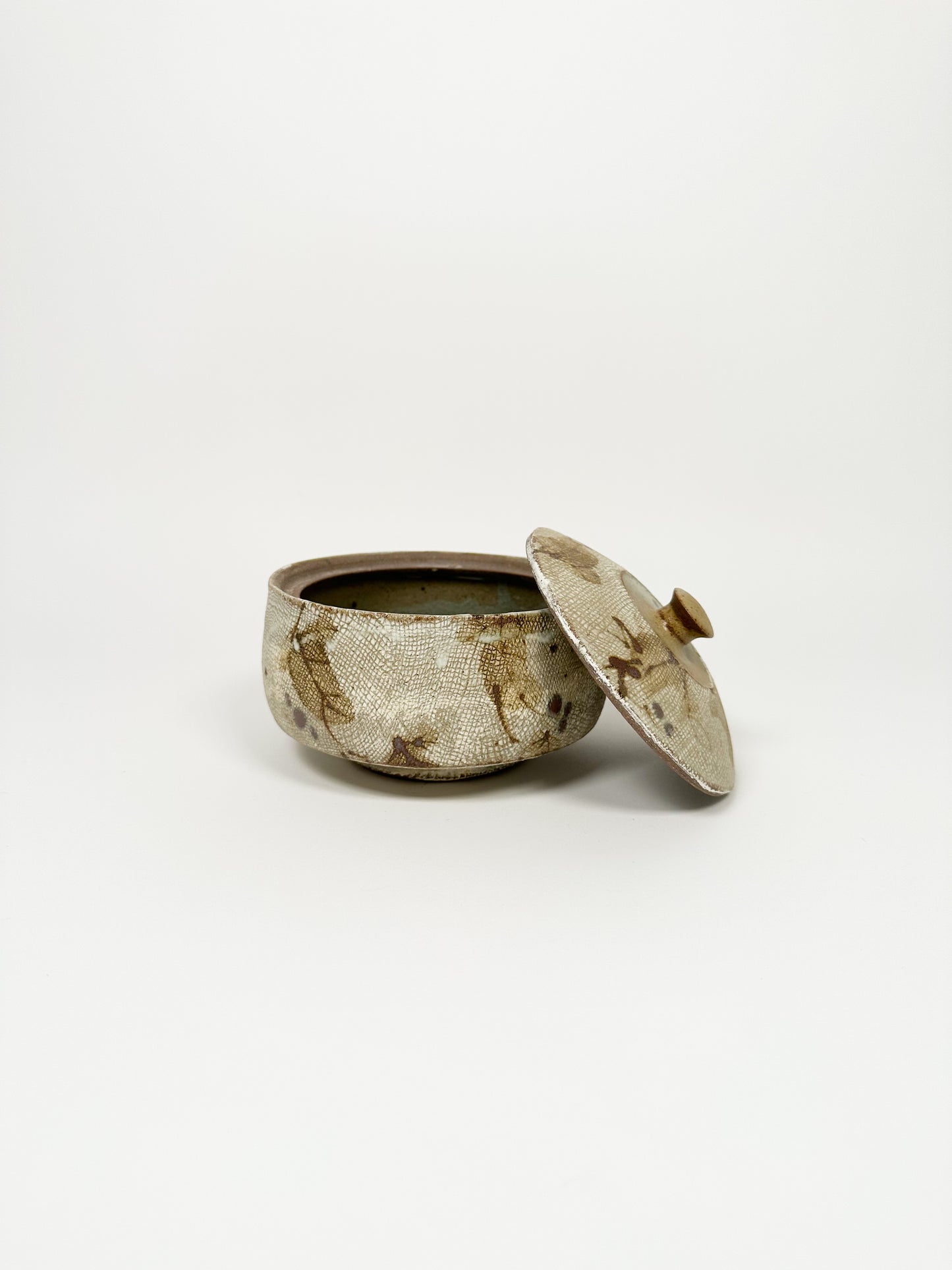 Handmade Ceramic Lidded Vessel