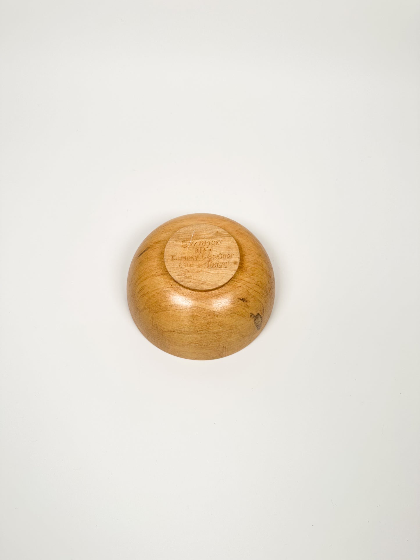 Handmade Isle Arran Wood Bowl