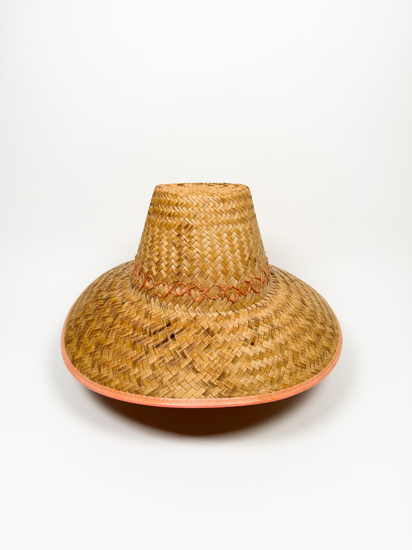 Pink Straw Garden Hat