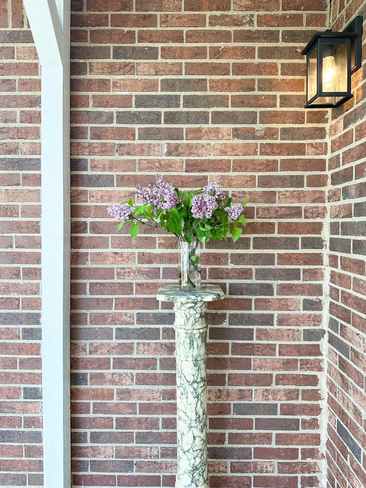 Vintage Marble Pedestal