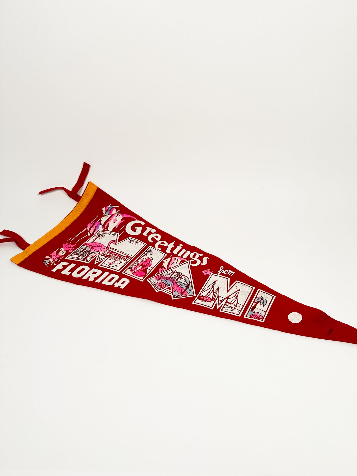 Vintage Miami Pennant