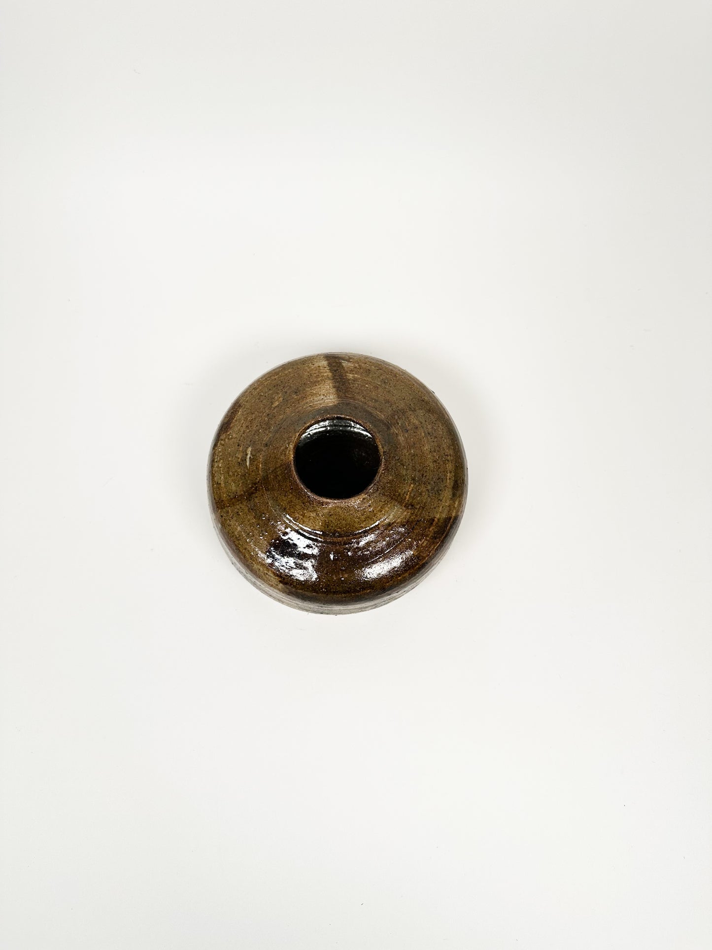 Brown Handmade Ceramic Vessel