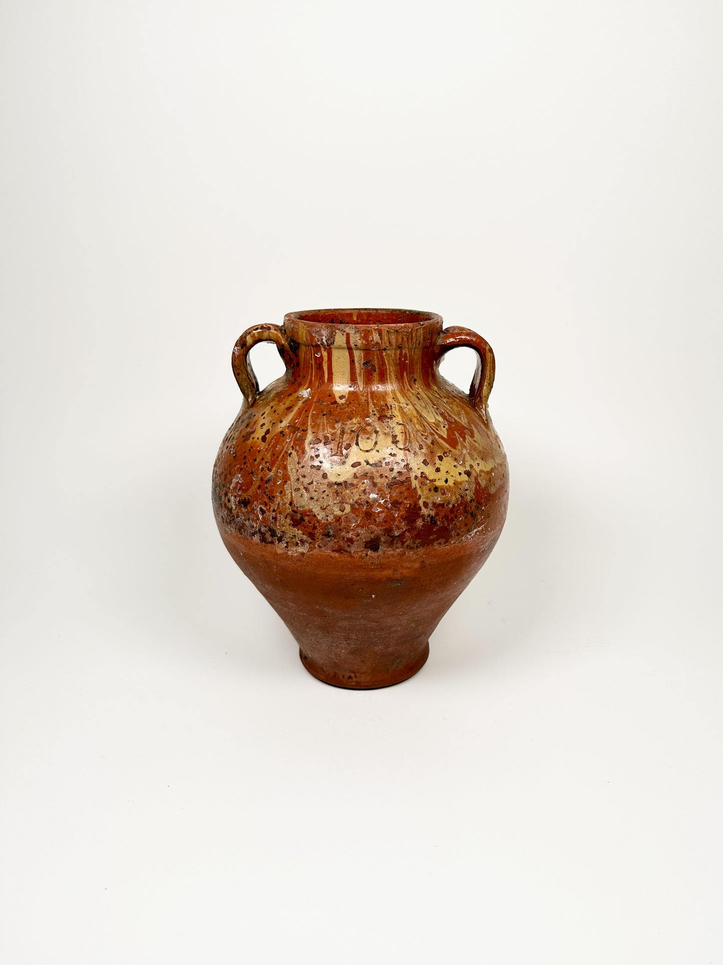 Vintage Handled Vessel