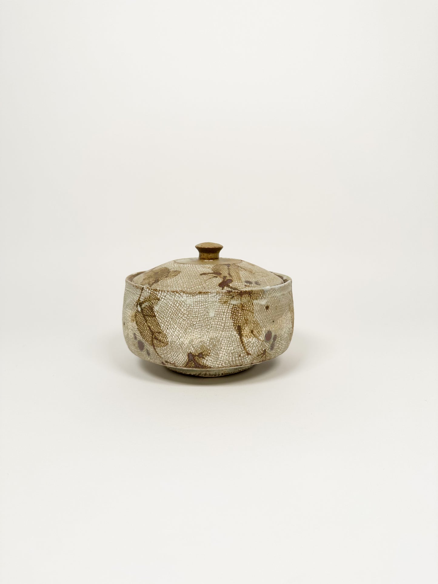 Handmade Ceramic Lidded Vessel