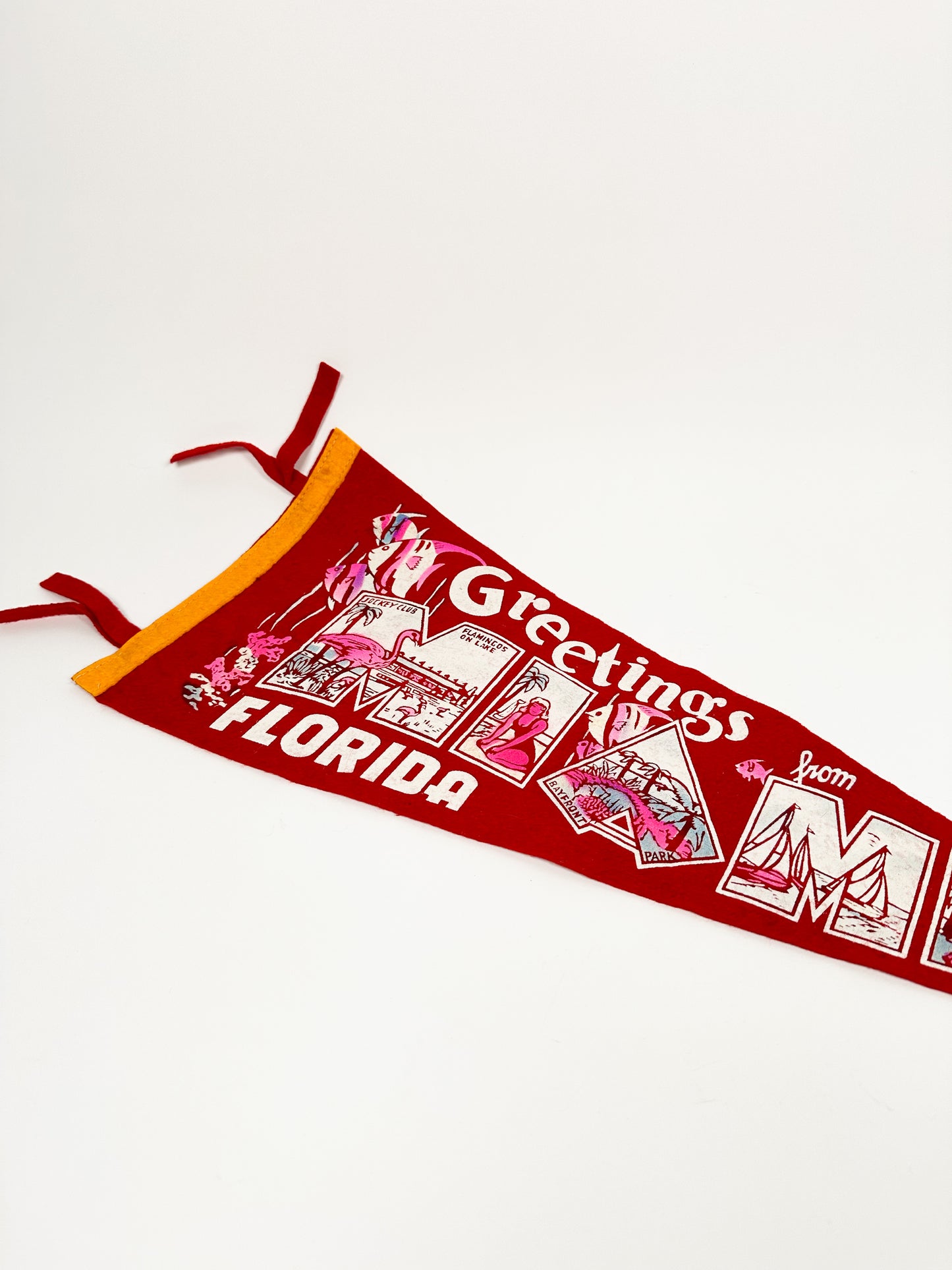 Vintage Miami Pennant