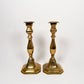 Vintage Brass Candle Holders