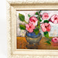 Original Flower Oil Painting - 1970
