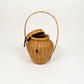 Vintage Wicker Handbag Basket