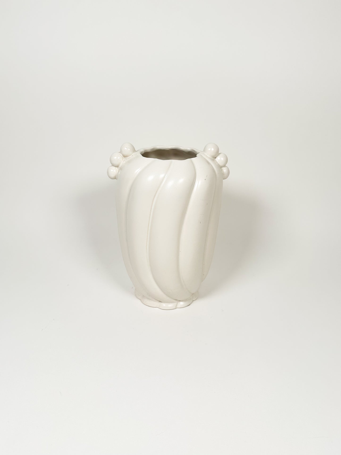 Vintage White Vase