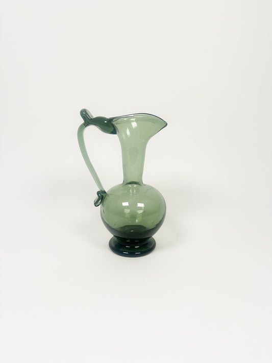 Hand Blown Glass Pitcher
