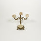 Vintage Onyx & Brass Candelabra