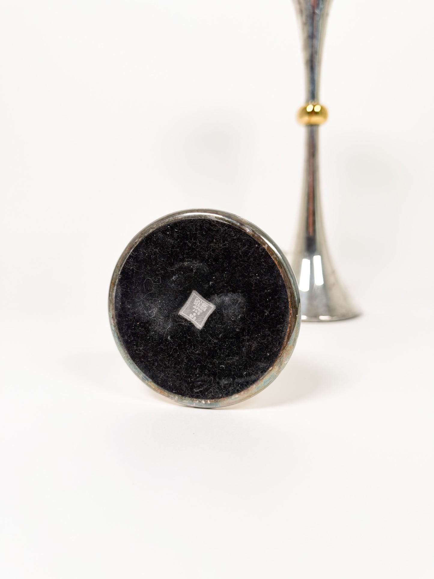 Two Toned Dansk Candle Holders