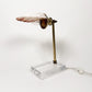 Vintage Handmade Acrylic Shell Lamp