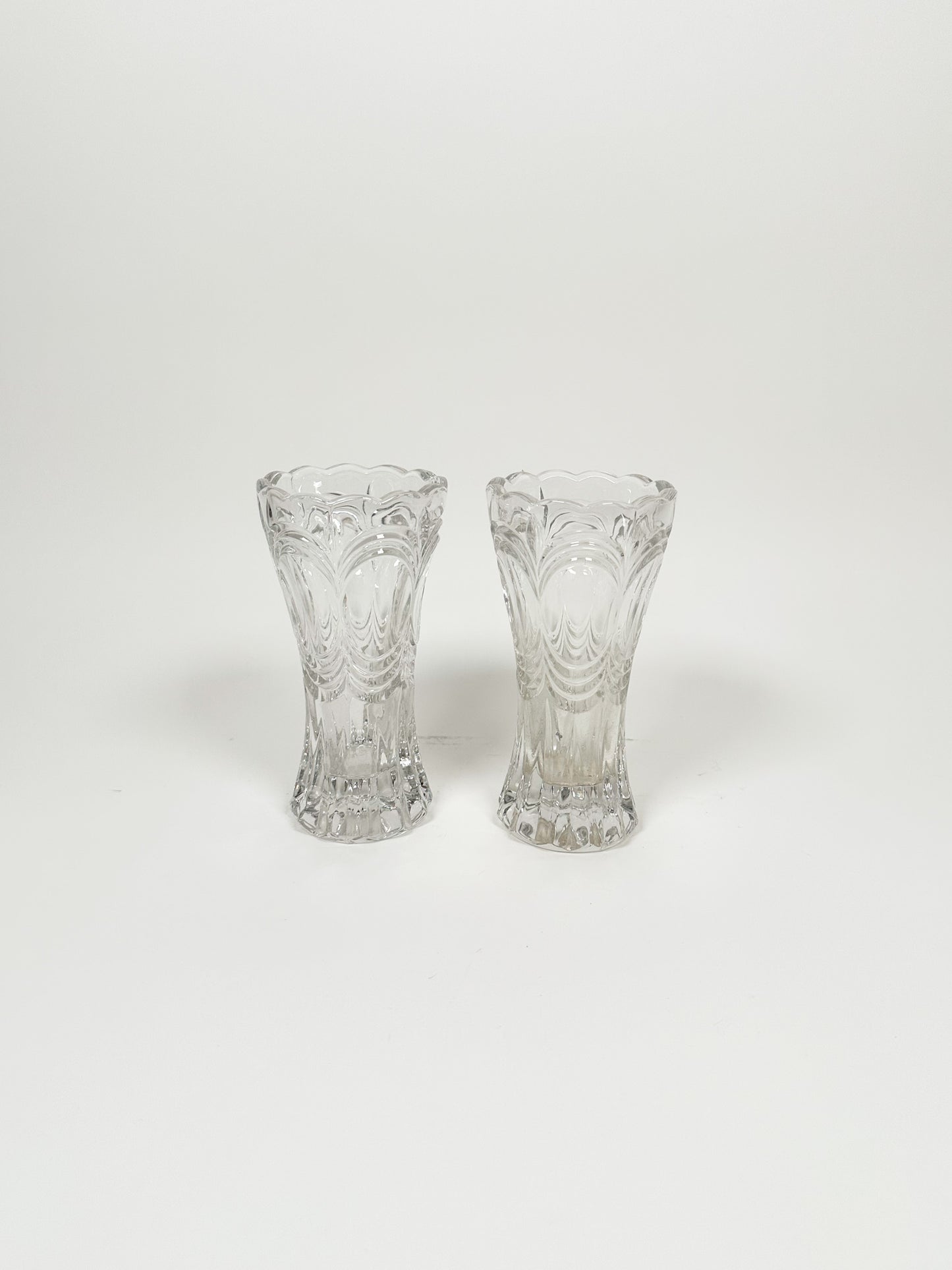 Vintage Petite Bud Vase Pair