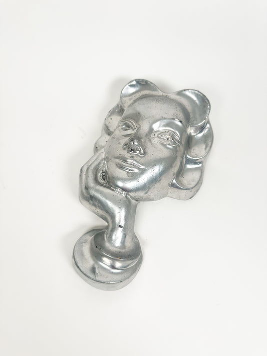 Vintage Handmade Female Face