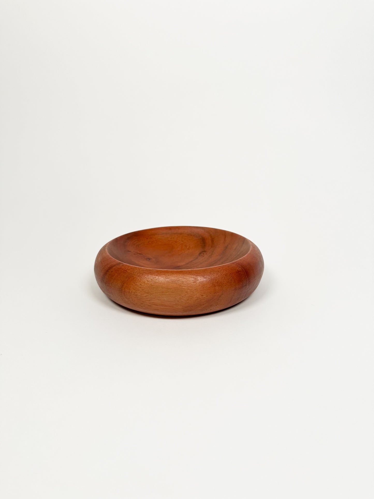 Handmade Round Wood Tray