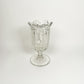 Vintage Scallop Glass Vase