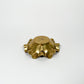 Vintage Brass Ruffle Tray