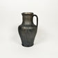 Handmade Black Ceramic Pitcher