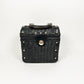 Vintage Black Wicker Handbag