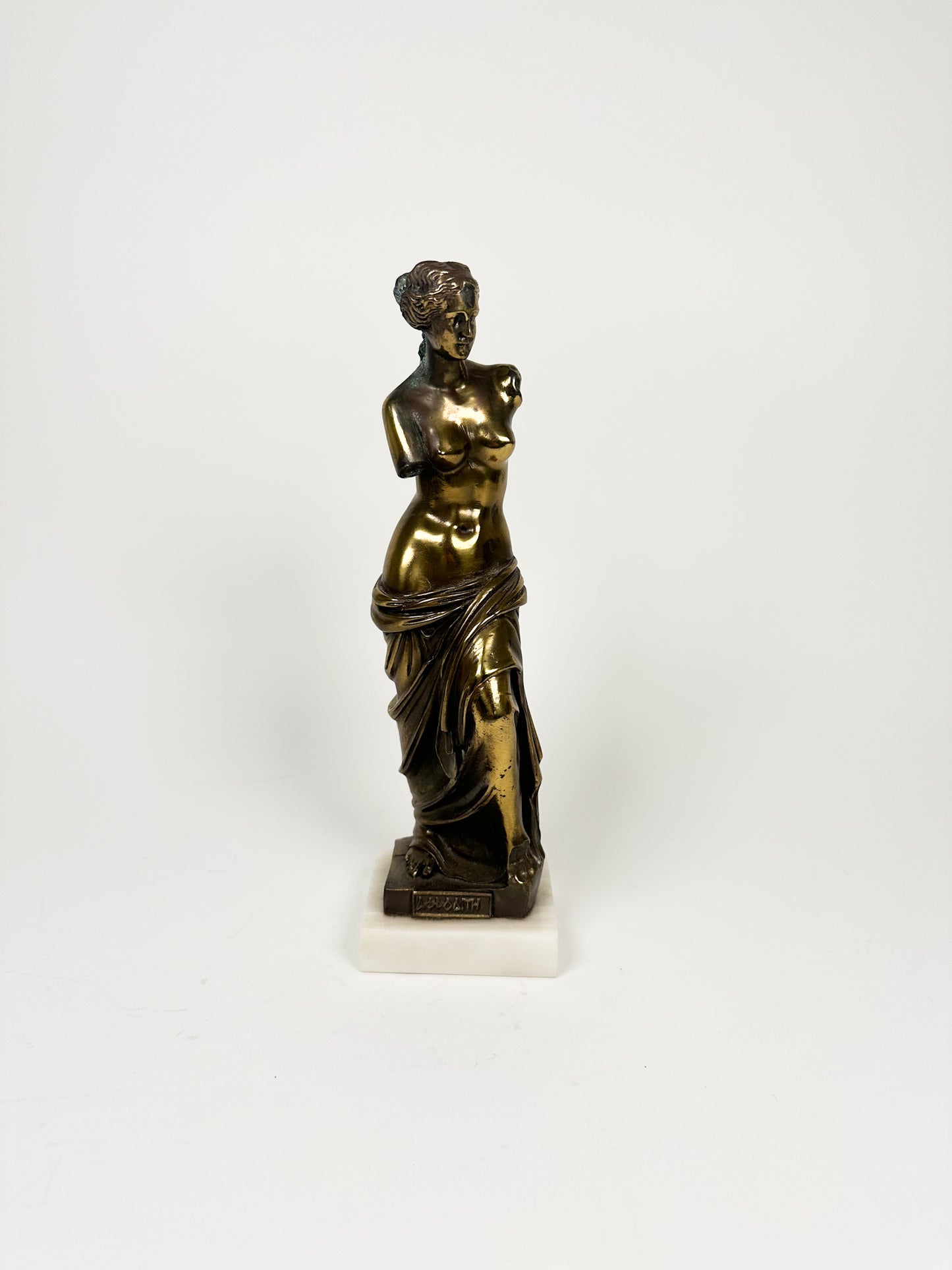 Vintage Bronze Venus de Milo Statue