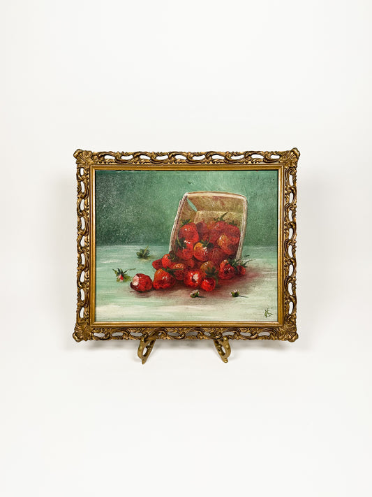Original Strawberry Painting
