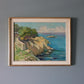 Original 1940’s Seascape Oil Painting