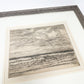 Signed Seascape Etching - "Ocean Waves"