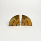 Vintage Brass Art Deco Bookends