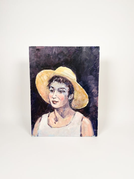 Original Woman Oil Painting