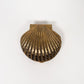 Vintage Brass Scallop Shell Door Knocker