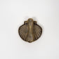 Vintage Brass Scallop Shell Door Knocker