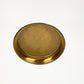 Gold Round Floral Tray