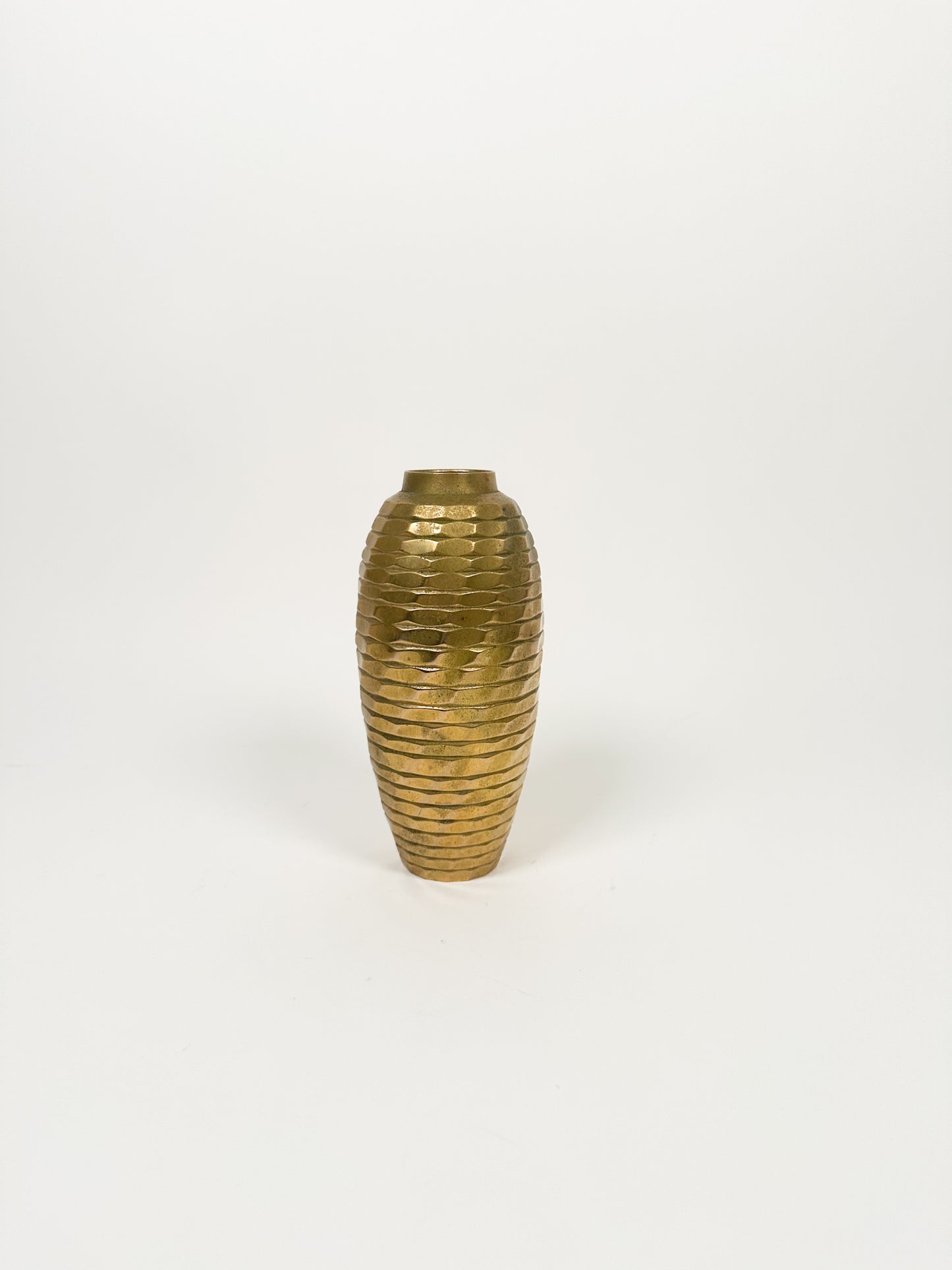 Vintage Petite Brass Vase