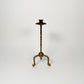 Vintage Single Brass Candle Holder