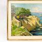Original 1940’s Seascape Oil Painting