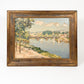 Original Riverside Oil Painting