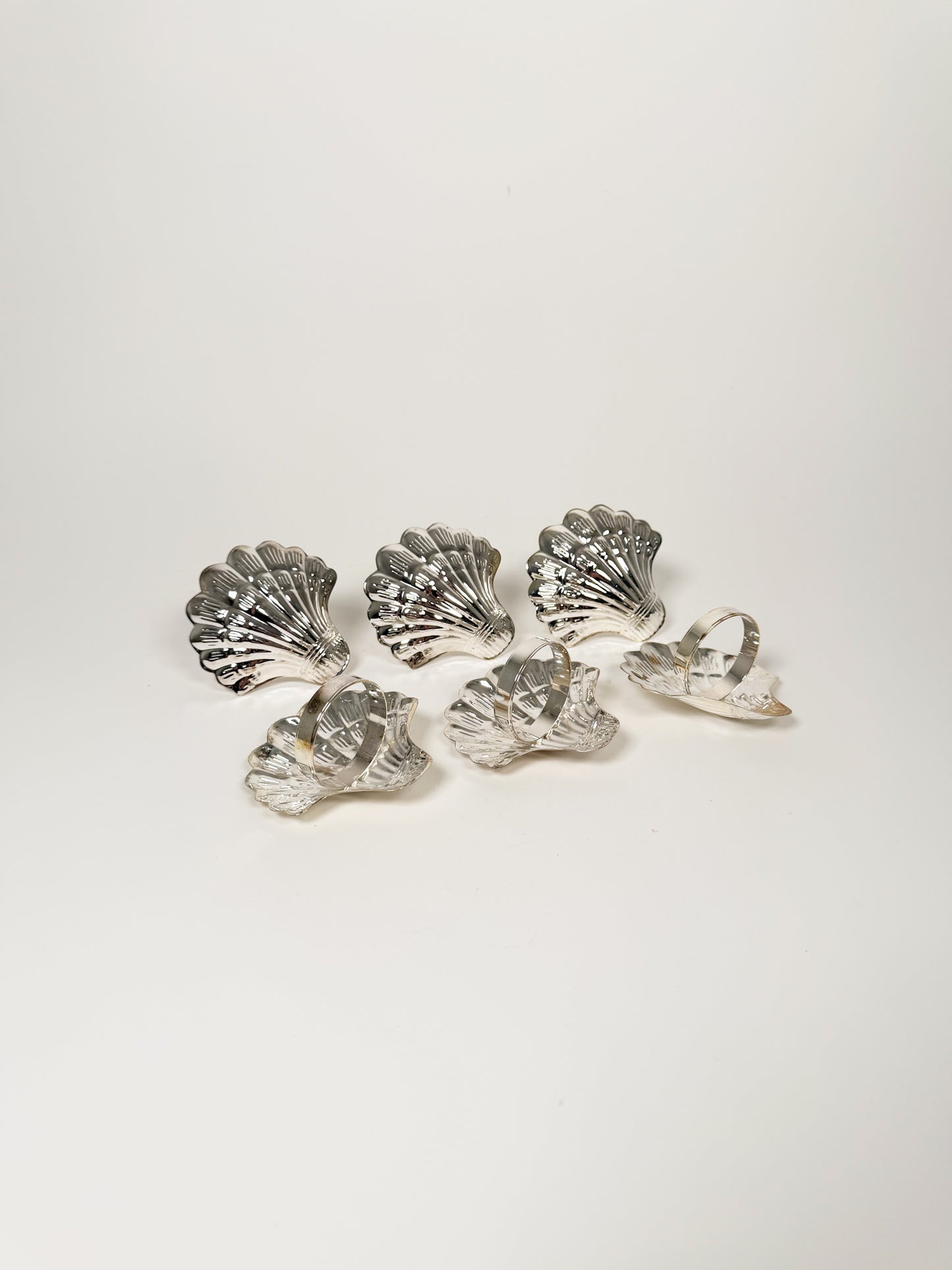Vintage Shell Napkin Rings